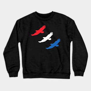 PATRIOTIC EAGLES Crewneck Sweatshirt